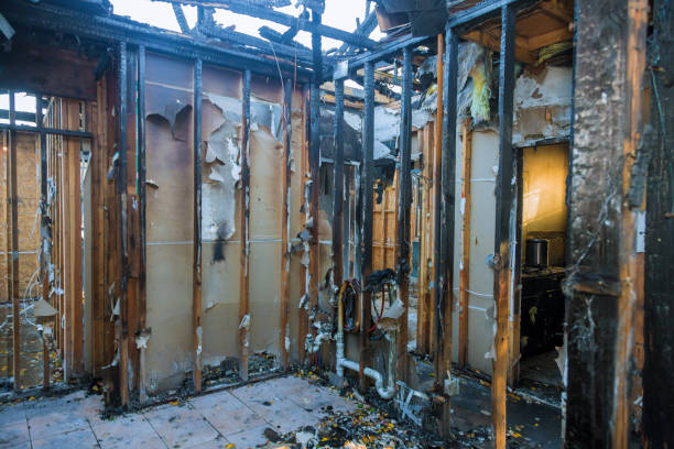 Professional Emergency Fire Cleanup technician working in Morton, PA